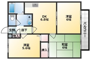 CREST HABIKINOの物件間取画像